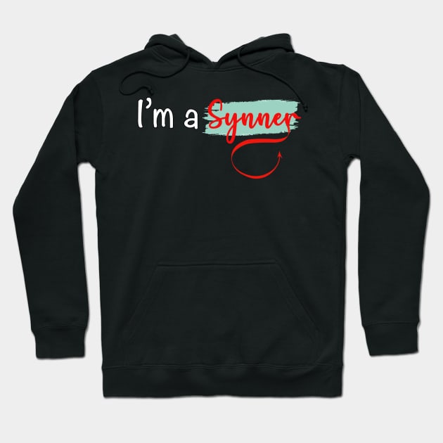 I'm a Synner - Slimming World Inspired Hoodie by By Diane Maclaine